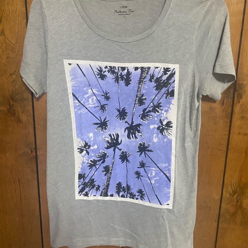 J. Crew Gray Collector Tee
